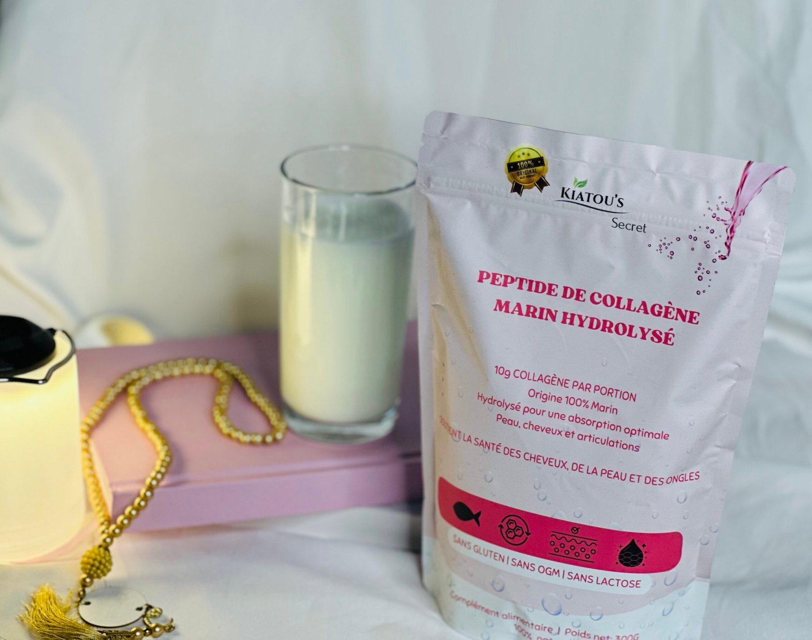 Peptide de collagène marin hydrolyser 3000dt